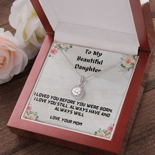 To My Daughter – Love You Always Necklace - Shopping Therapy, LLC Women's necklaces