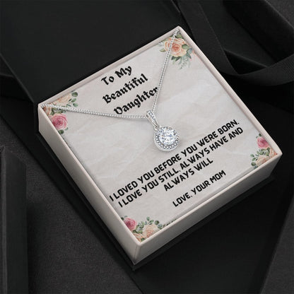 To My Daughter – Love You Always Necklace - Shopping Therapy, LLC Women's necklaces