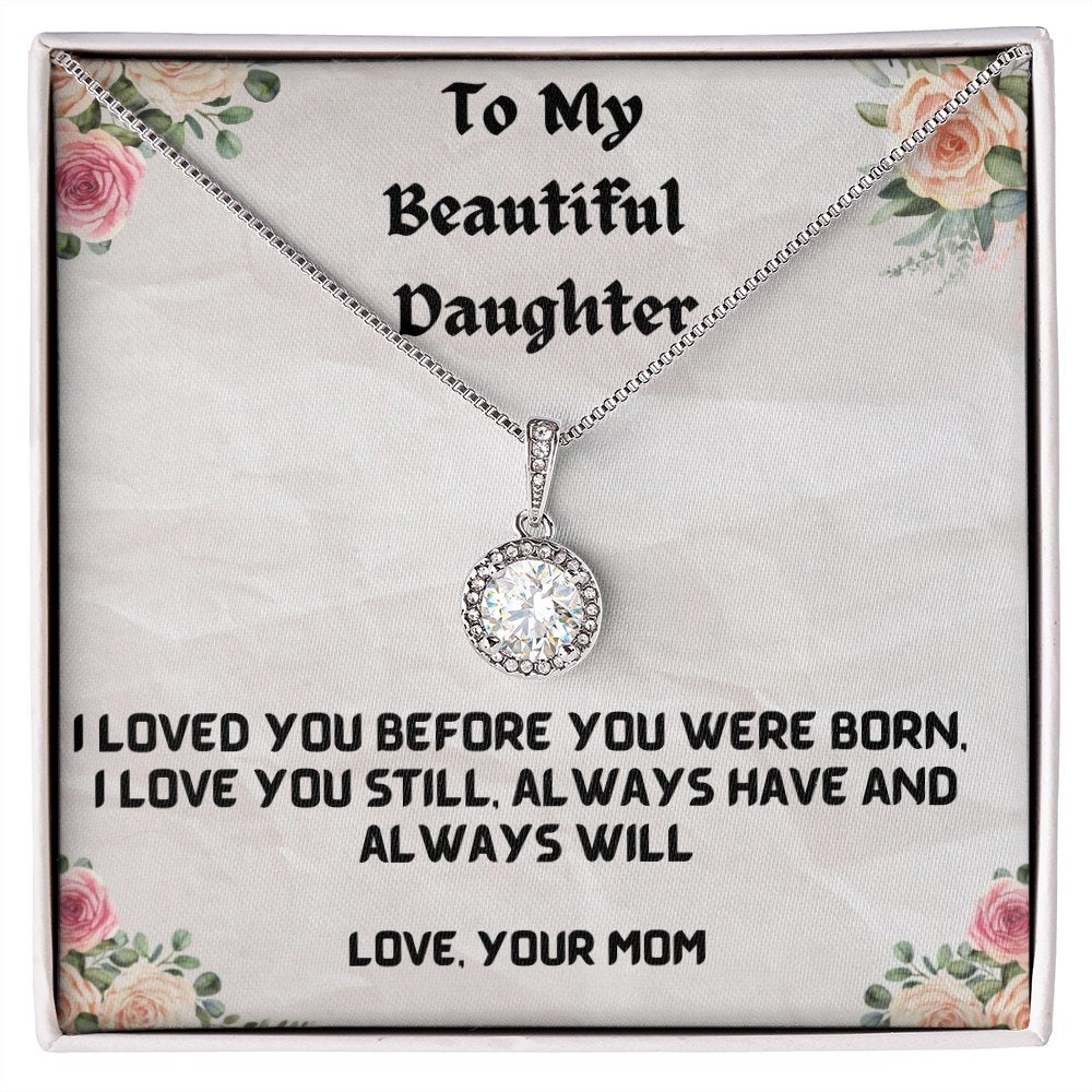 To My Daughter – Love You Always Necklace - Shopping Therapy, LLC Women's necklaces