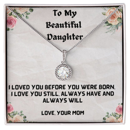 To My Daughter – Love You Always Necklace - Shopping Therapy, LLC Women's necklaces