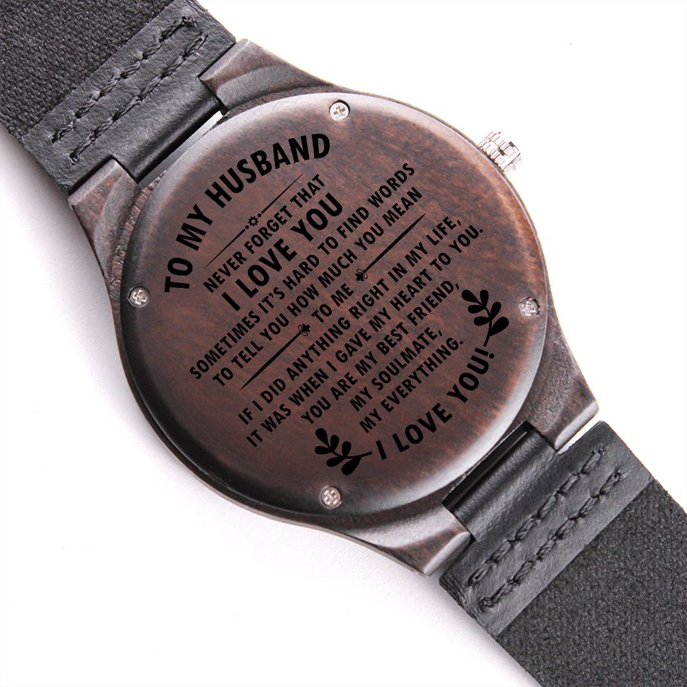A Symbol Of Appreciation|Custom Engraved Men's Watch - Shopping Therapy, LLC Watches