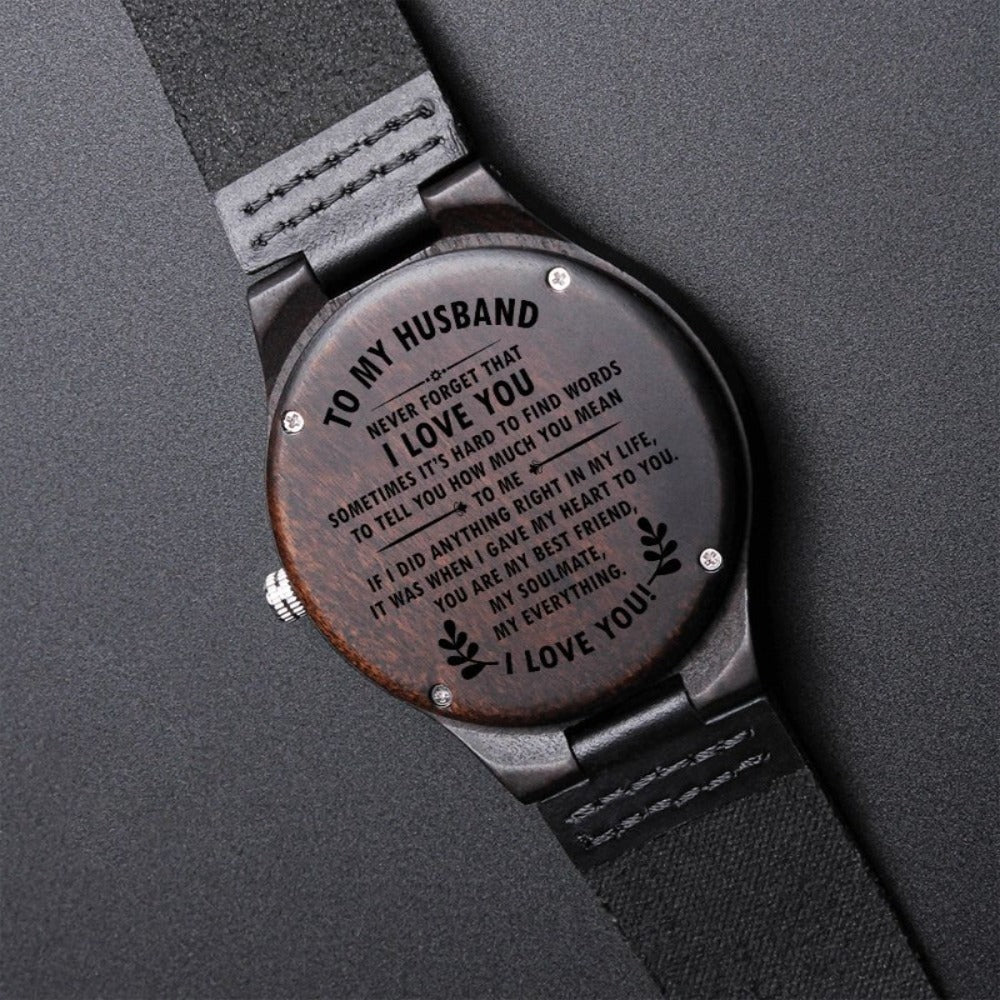 A Symbol Of Appreciation|Custom Engraved Men's Watch - Shopping Therapy, LLC Watches