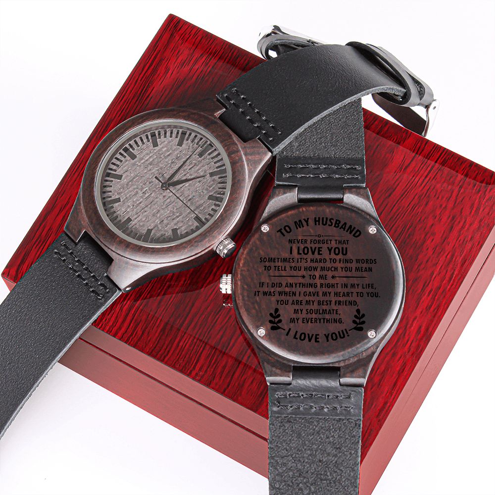 Custom Engraved Men's Watch | Personalized Gift for Him
