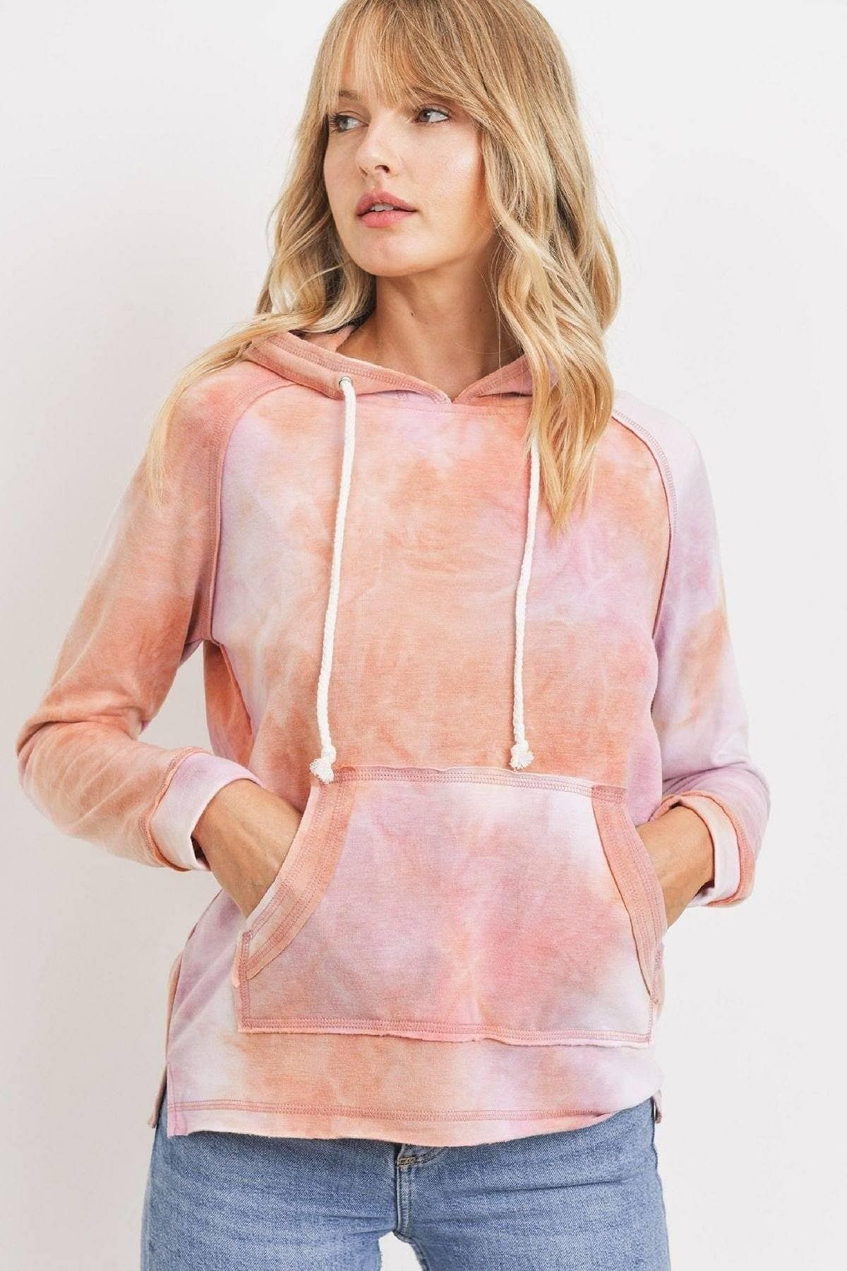 Tie Dye Long Sleeve Sweatshirt - Shopping Therapy, LLC 