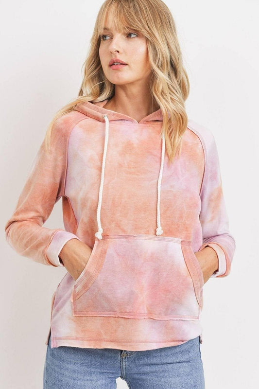 Tie Dye Long Sleeve Sweatshirt - Shopping Therapy, LLC 