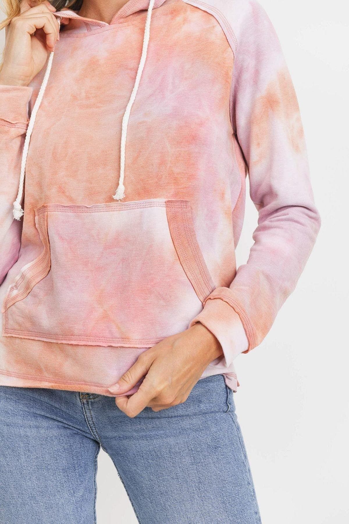 Tie Dye Long Sleeve Sweatshirt - Shopping Therapy, LLC 