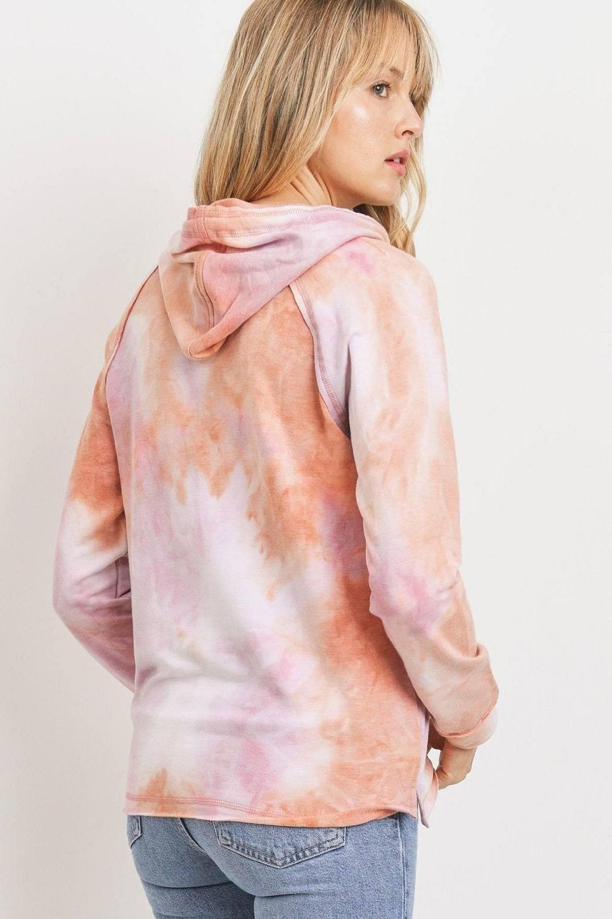 Tie Dye Long Sleeve Sweatshirt - Shopping Therapy, LLC 