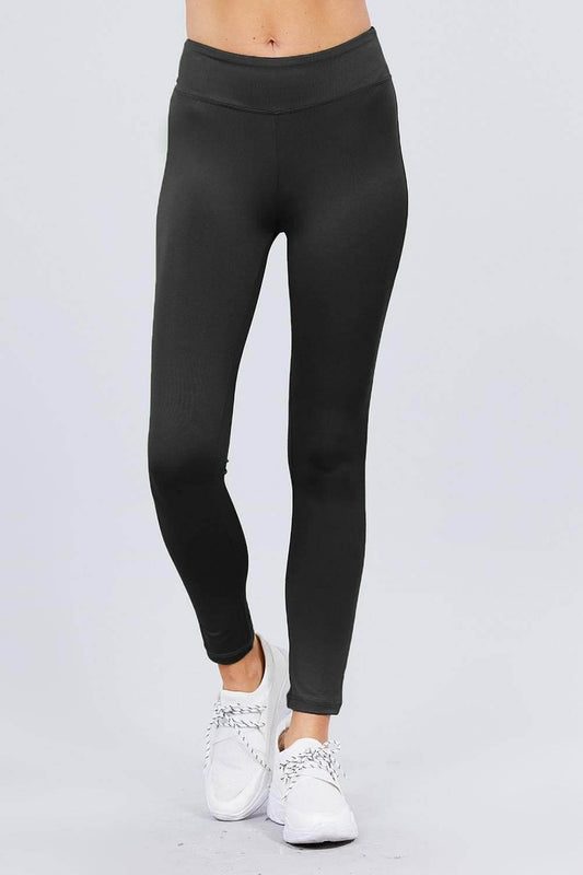 Black Yoga Workout Leggings - Shopping Therapy, LLC Athletic Wear