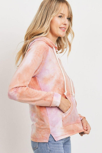 Tie Dye Long Sleeve Sweatshirt - Shopping Therapy, LLC 