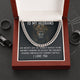 To My Husband-Cuban Link Chain For Men