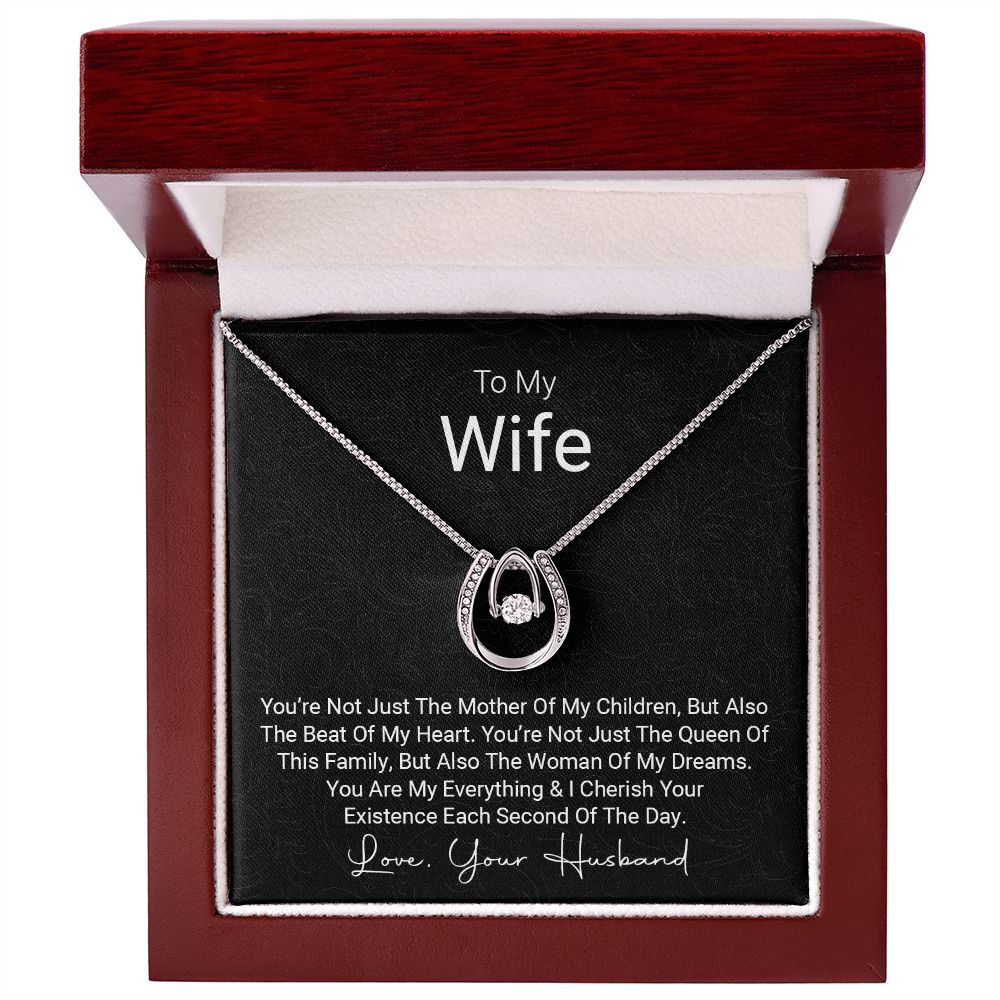 Lucky In Love Necklace For Wife